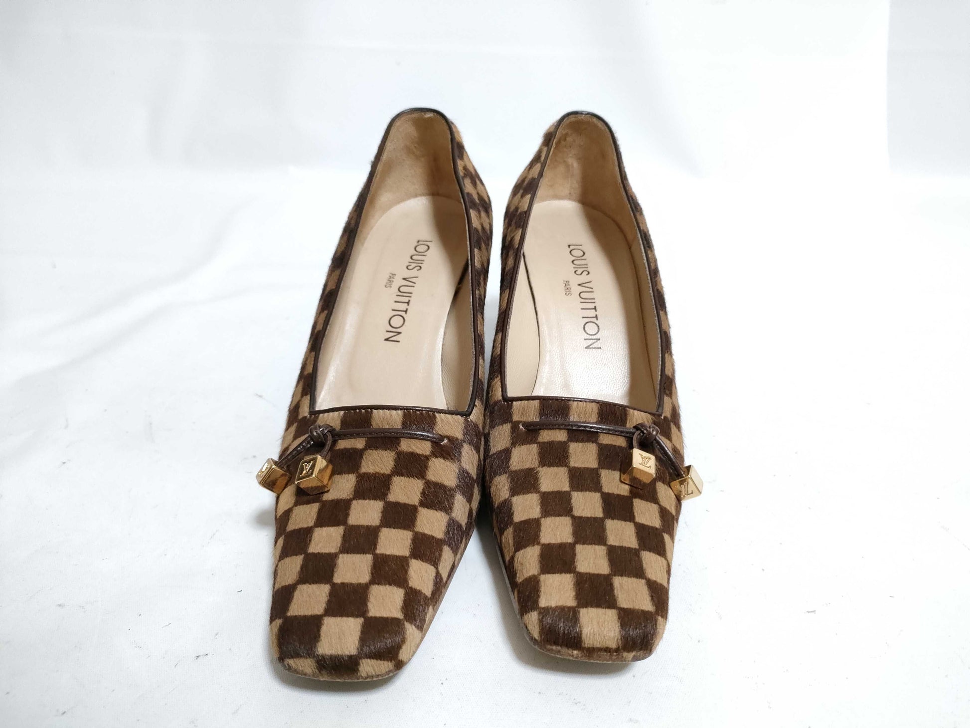 LOUIS VUITTON Damier Louis Vuitton Pumps