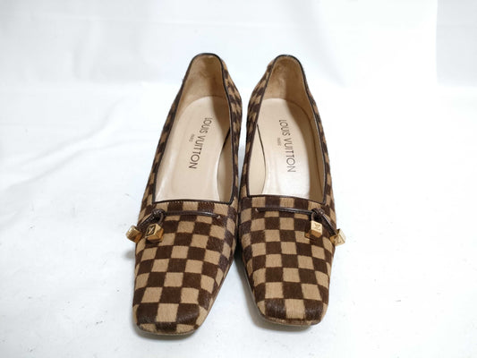 LOUIS VUITTON Damier Louis Vuitton Pumps