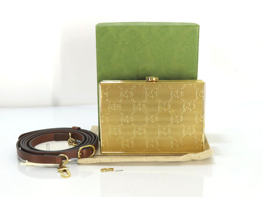 GUCCI Gucci Shoulder Bag JD7IG Shoulder Bag Gold Metal 675883 Bag