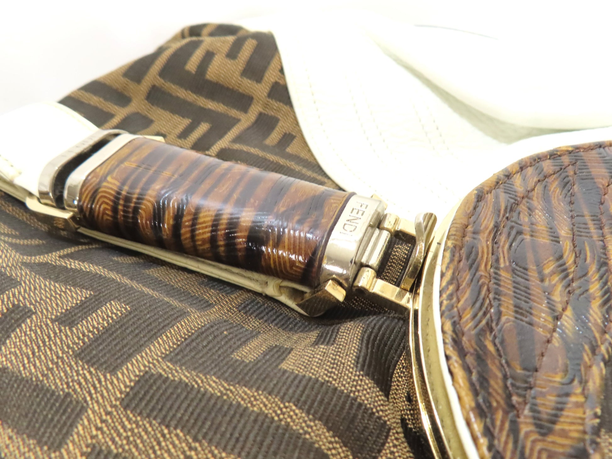 FENDI Spy Bag Zucca Handbag Handbag