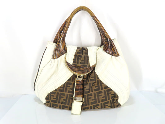 FENDI Spy Bag Zucca Handbag Handbag