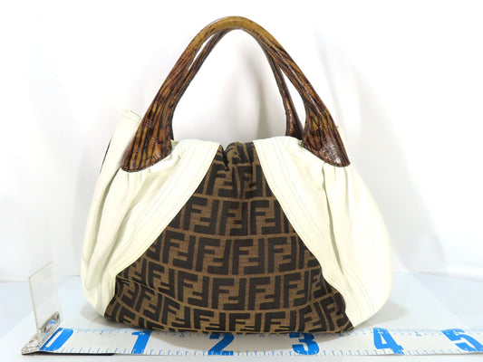 FENDI Spy Bag Zucca Handbag Handbag