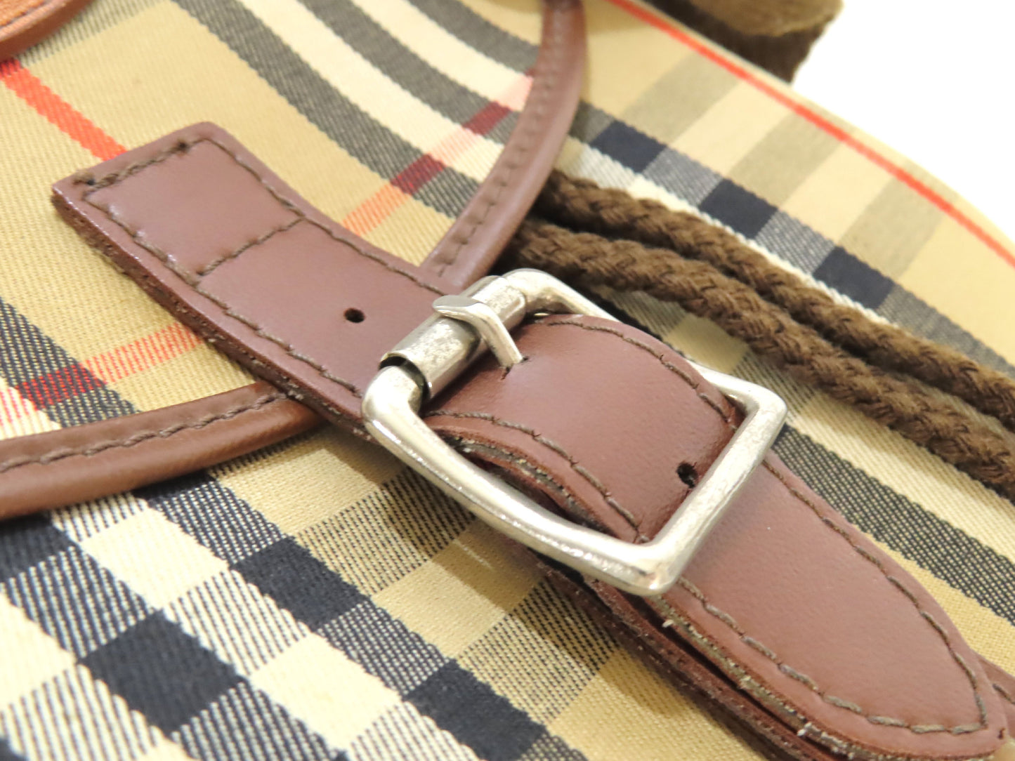Burberrys Burberry Check Backpack Backpack