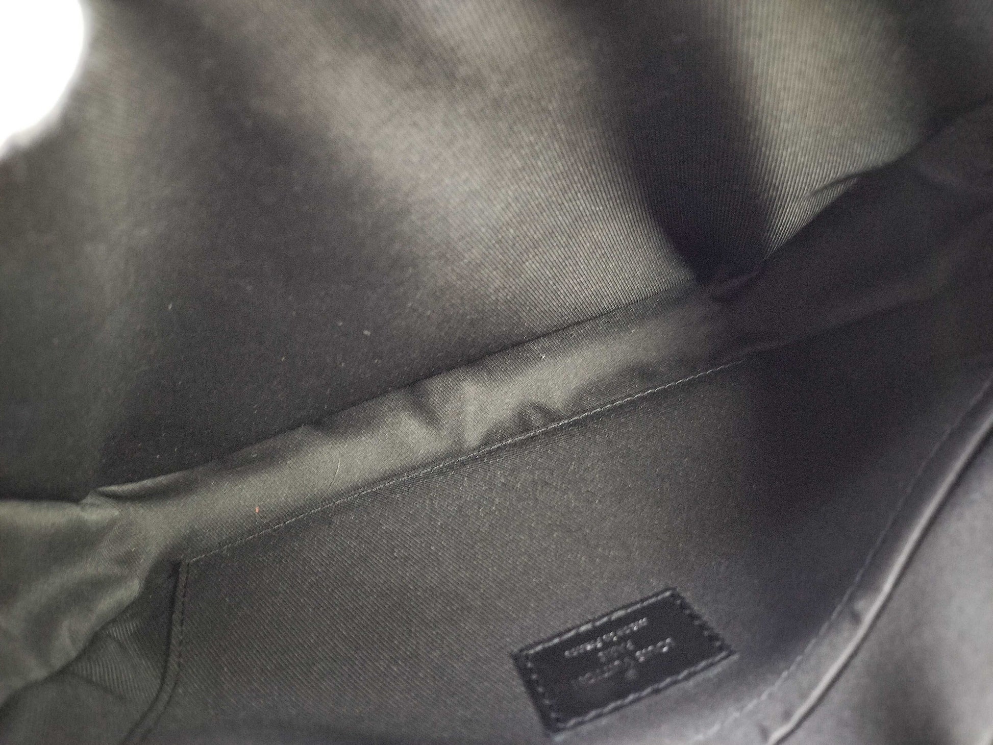 LOUIS VUITTON Monogram Empreinte Steamer Messenger Bag M57307 Monogram Empreinte Black Shoulder Bag