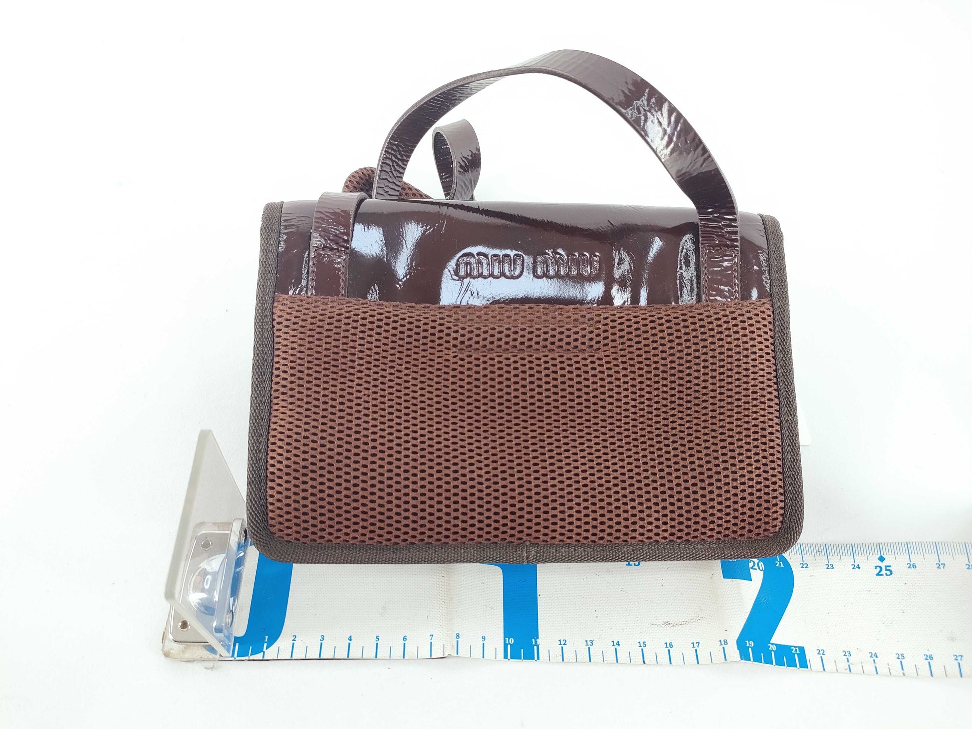 Miu Miu Archive 90s Enamel Hologram Shoulder Bag 99AW HOLOGRAPHIC Archive SHOLDER BAG holographic bag shoulder bag