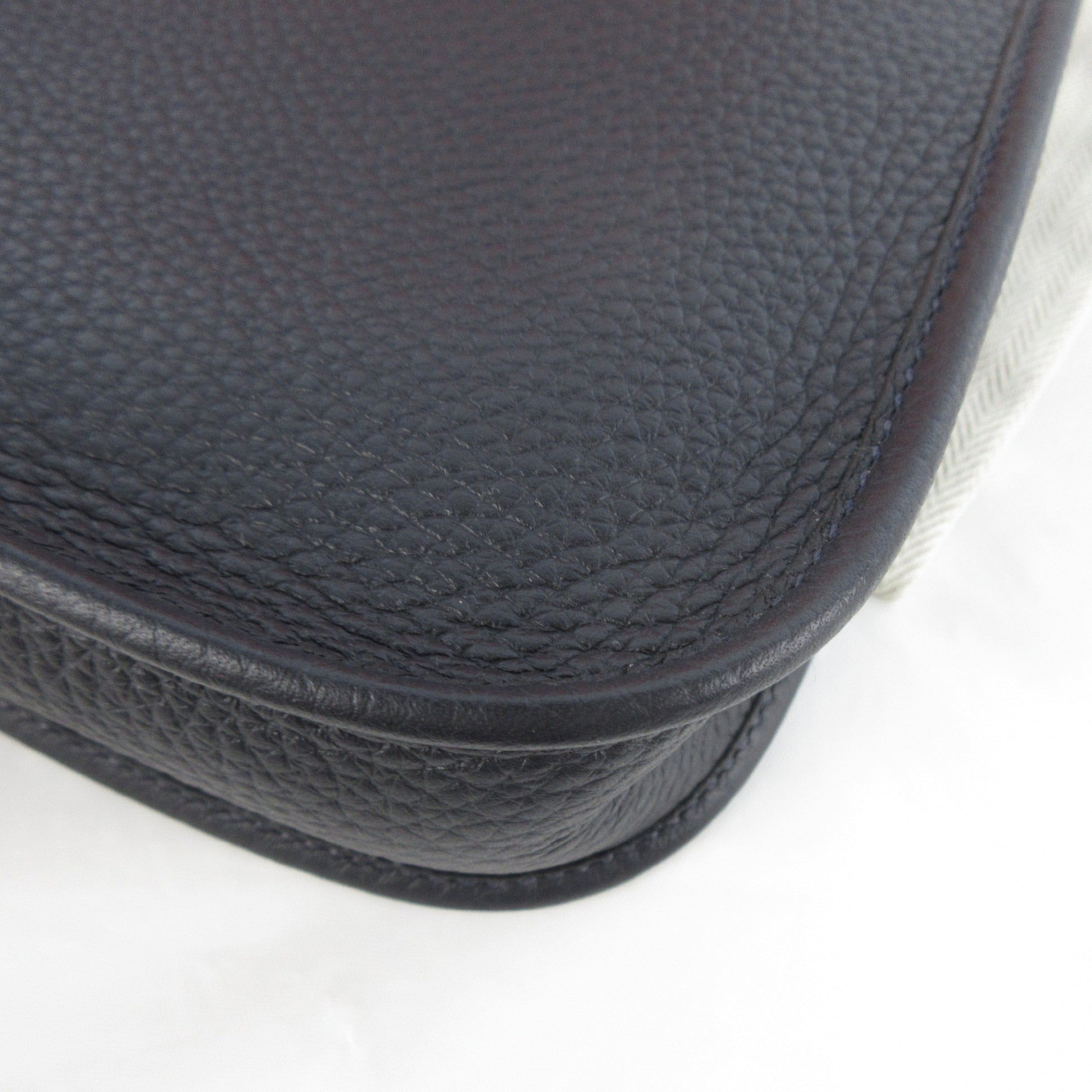 HERMES Unused, W-stamped Evelyn TPM 16 Caban Shoulder Bag with Silver Hardware and Rose Shocking Design.