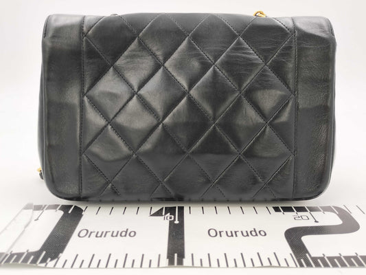 CHANEL Matelasse Lamb Diana 22 Chain Shoulder Bag with Unclear Seal