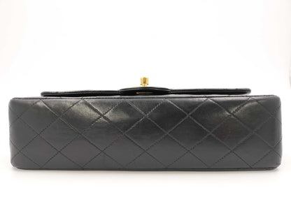 CHANEL Double Flap 25 Lamb Chain Shoulder Bag with Seal