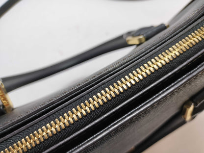 MCM Leather 2-Way Shoulder Bag with Strap
