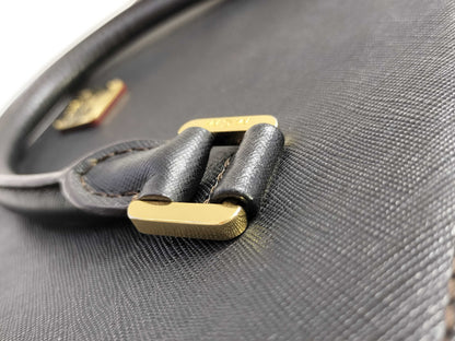 MCM Leather 2-Way Shoulder Bag with Strap