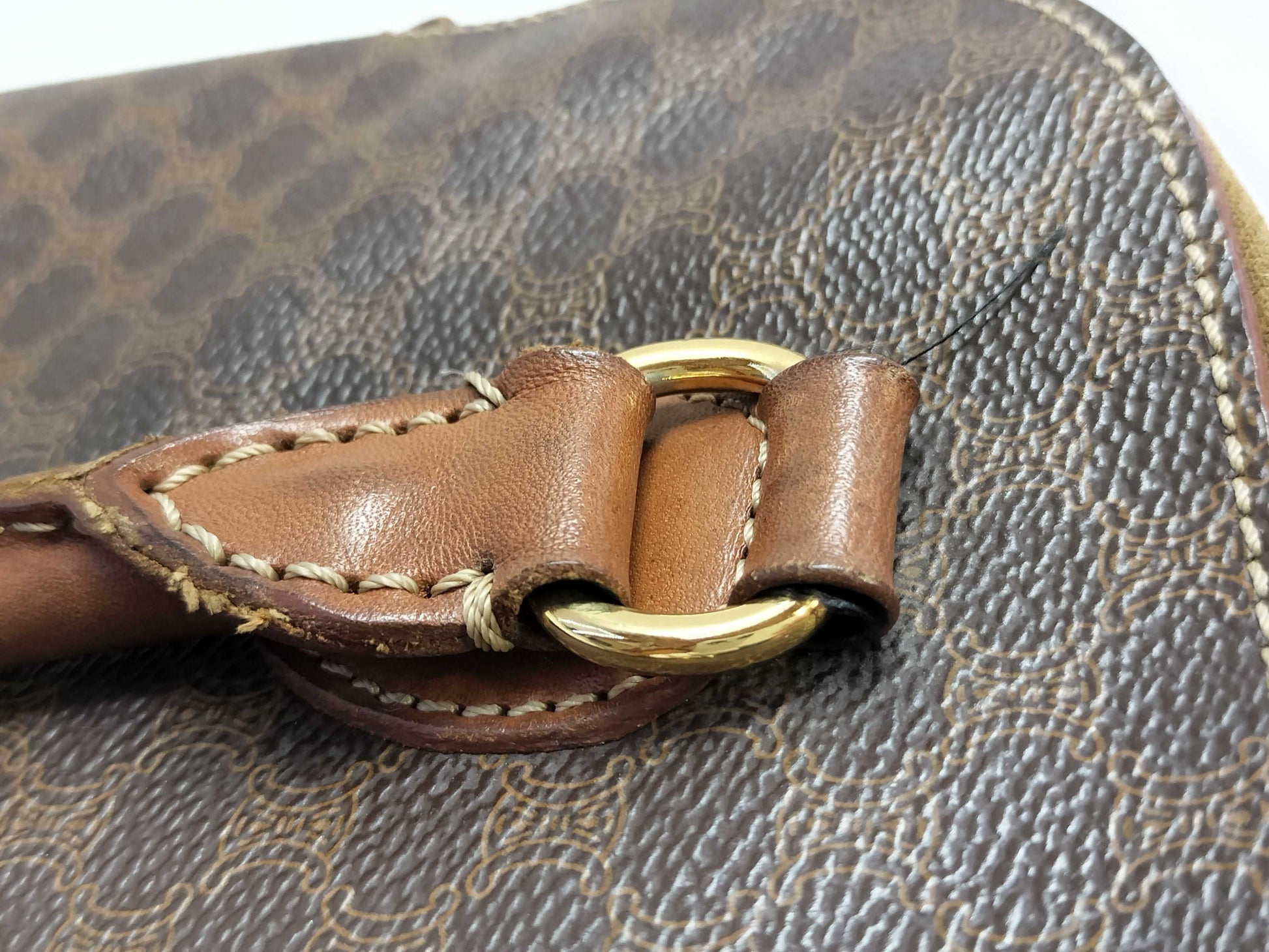 CELINE Macadam PVC Handbag Handbag