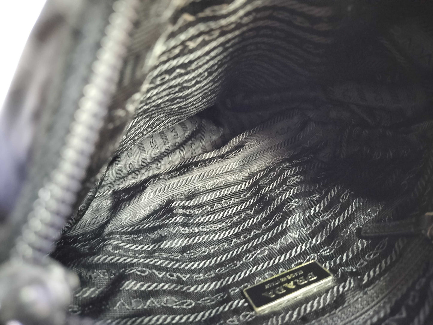 PRADA Nylon Tessuto Shoulder Bag
