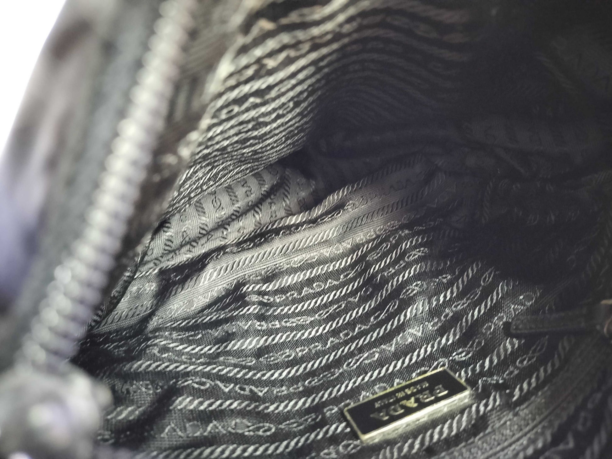 PRADA Nylon Tessuto Shoulder Bag