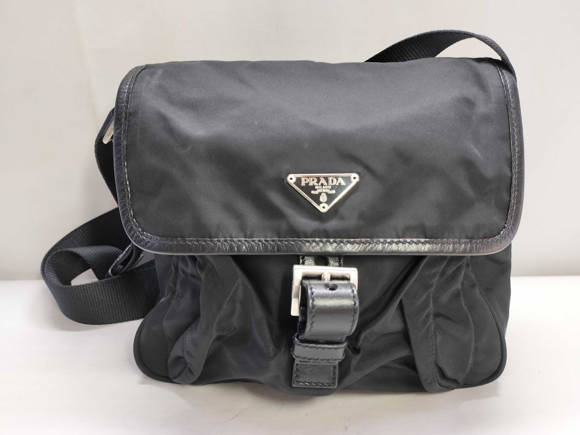 PRADA Nylon Tessuto Shoulder Bag