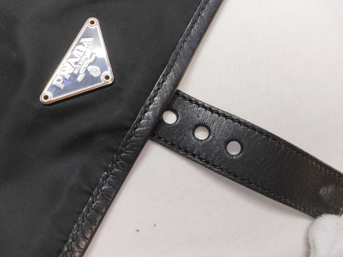 PRADA Nylon Tessuto Shoulder Bag
