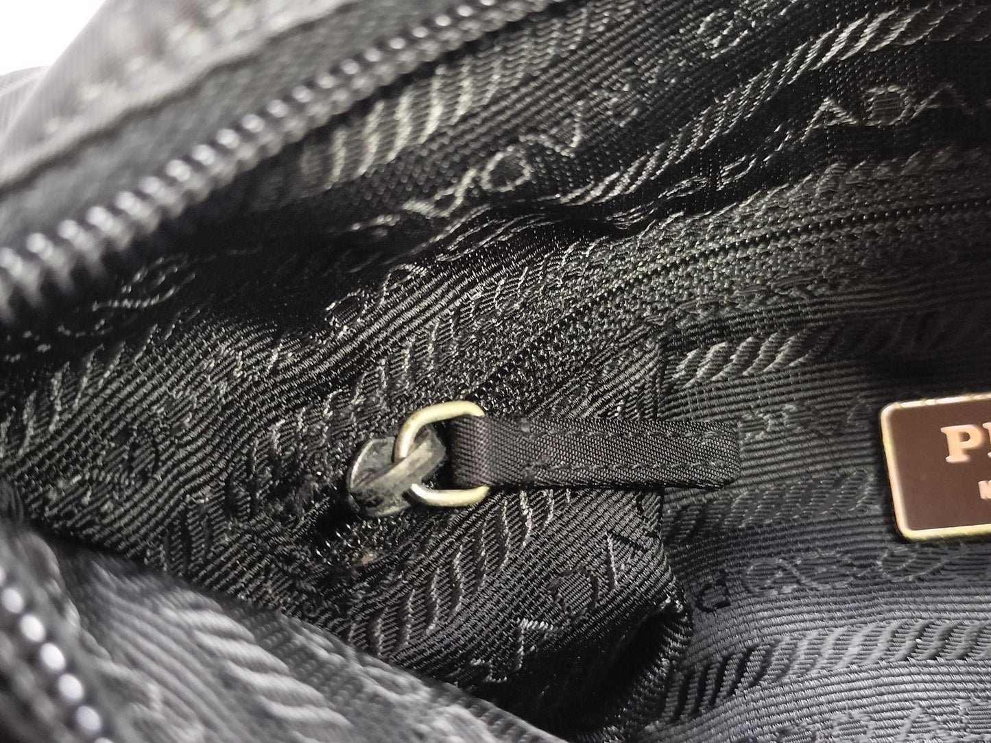 PRADA Nylon Tessuto Shoulder Bag