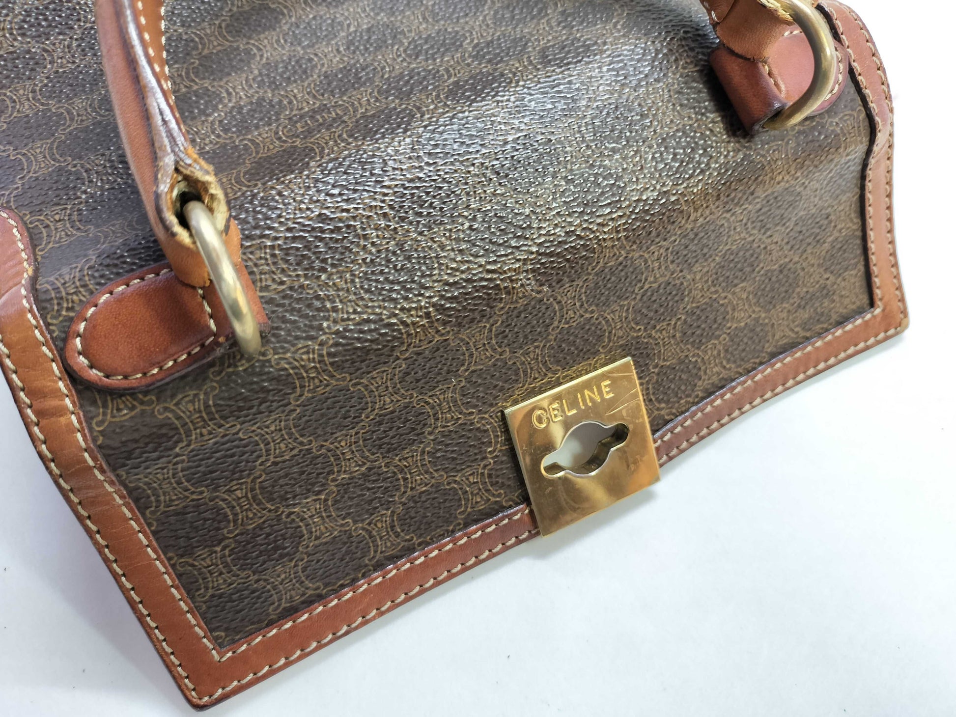 CELINE Macadam Handbag Handbag