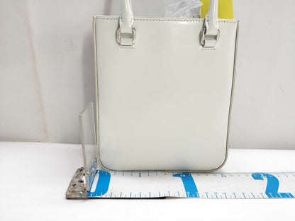 PRADA Brushed Leather Small 2-Way Handbag with Strap