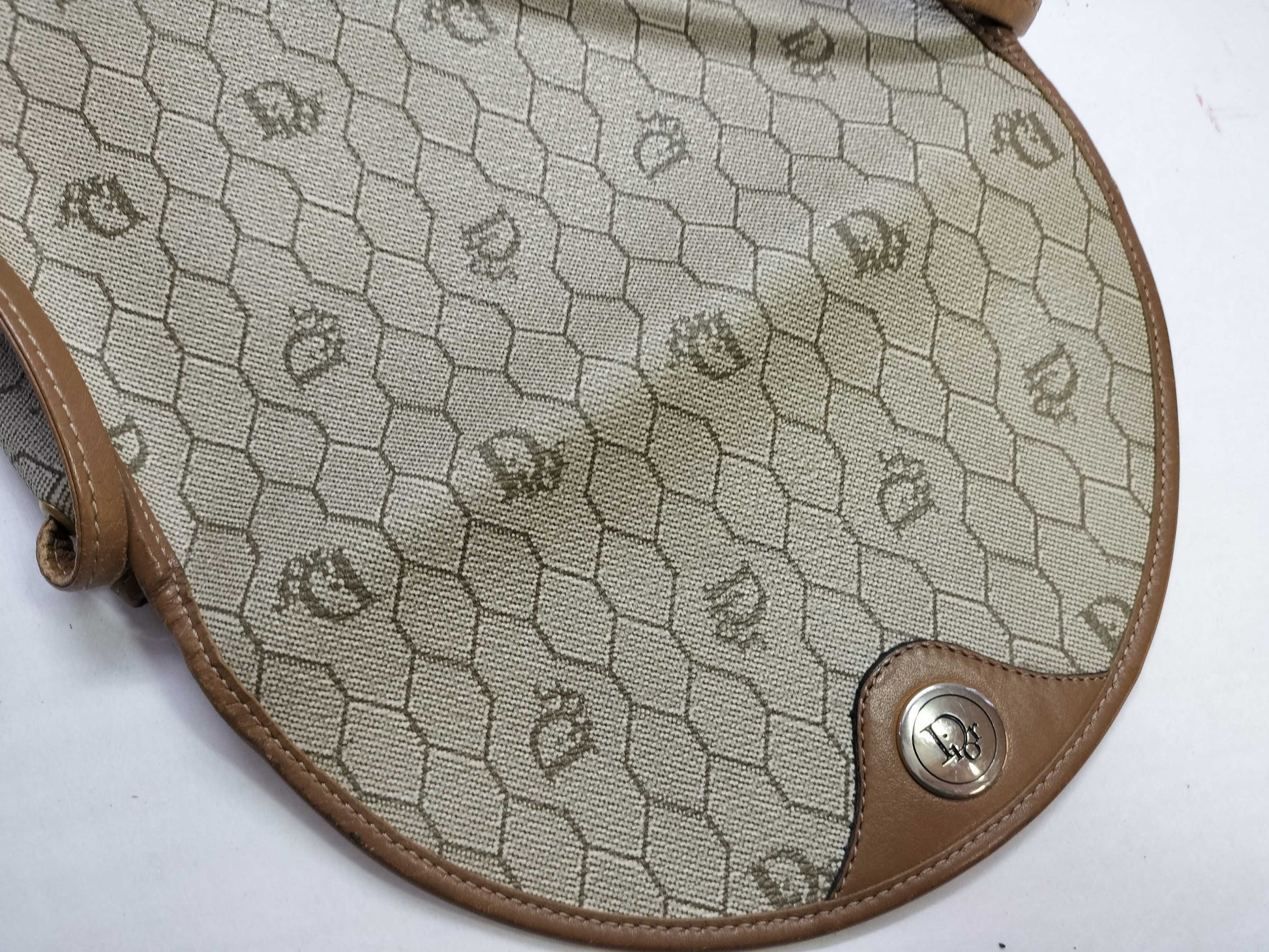 Dior Honeycomb PVC Shoulder Bag