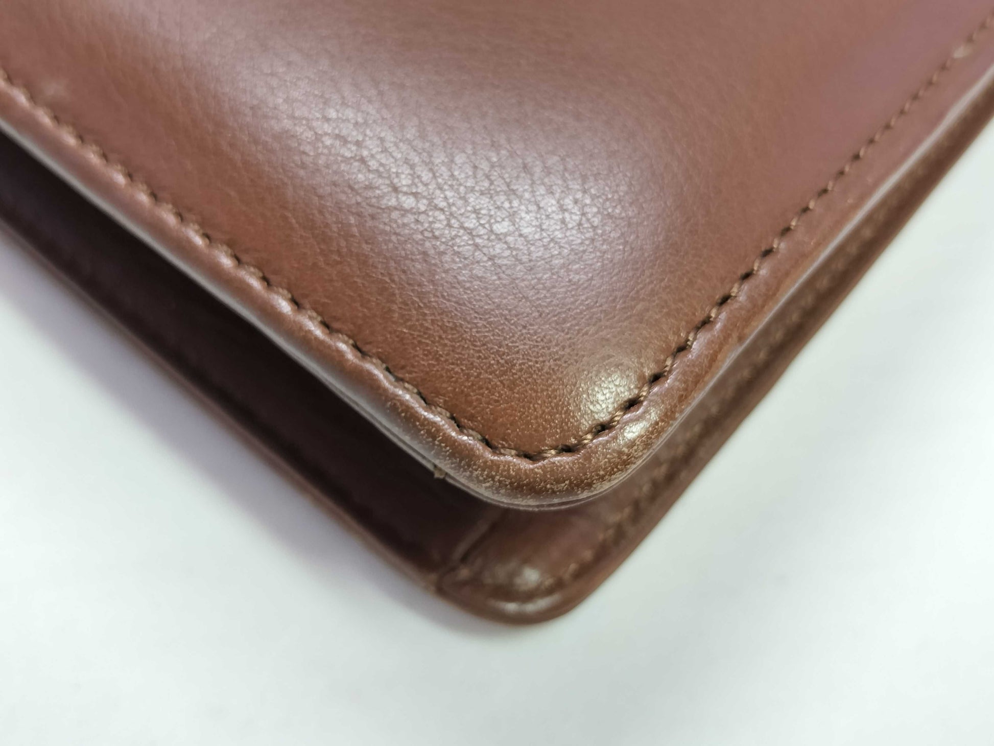 BALENCIAGA Leather Logo Business Bag