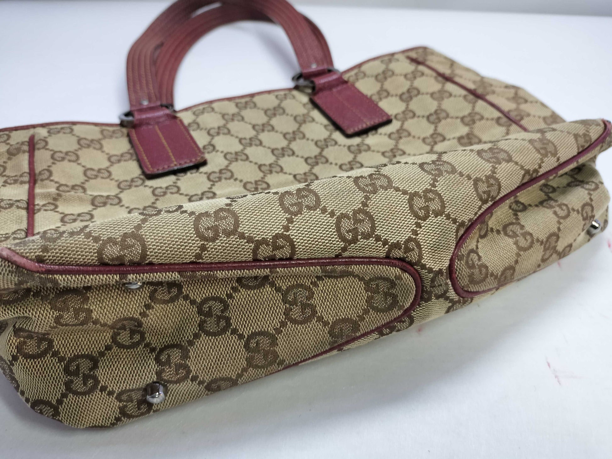 GUCCI GG Canvas GG Canvas Handbag Tote Bag