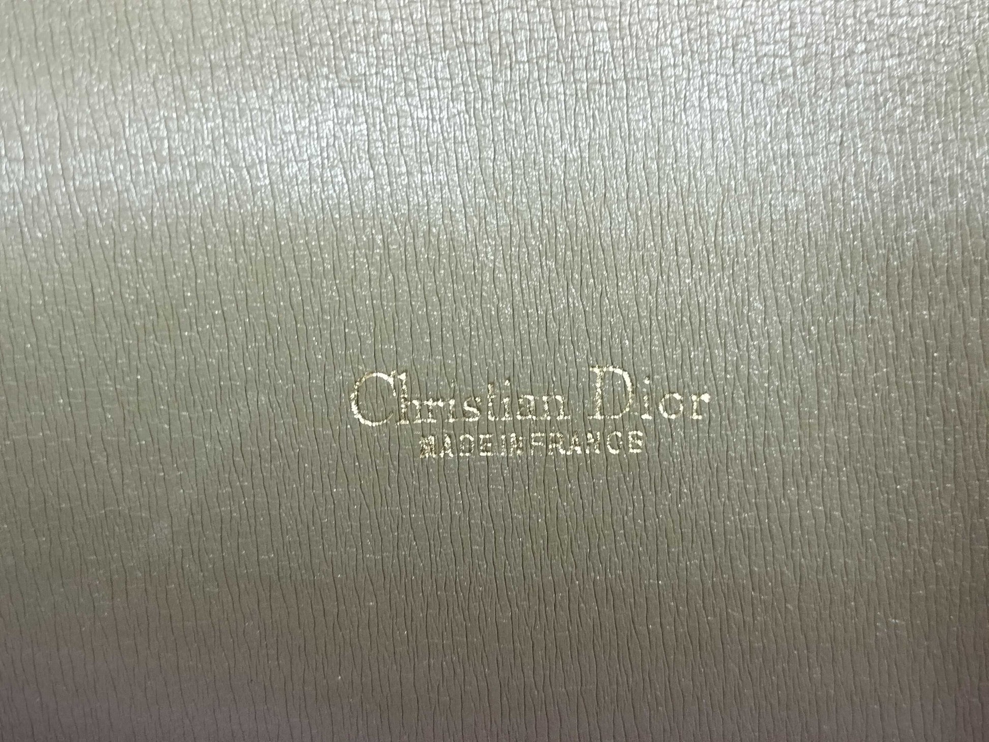 Dior Honeycomb Canvas Shoulder Bag