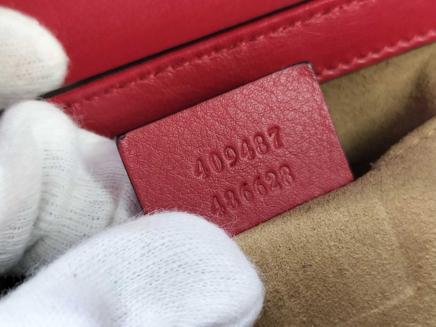 GUCCI Padlock Leather Chain Shoulder Bag