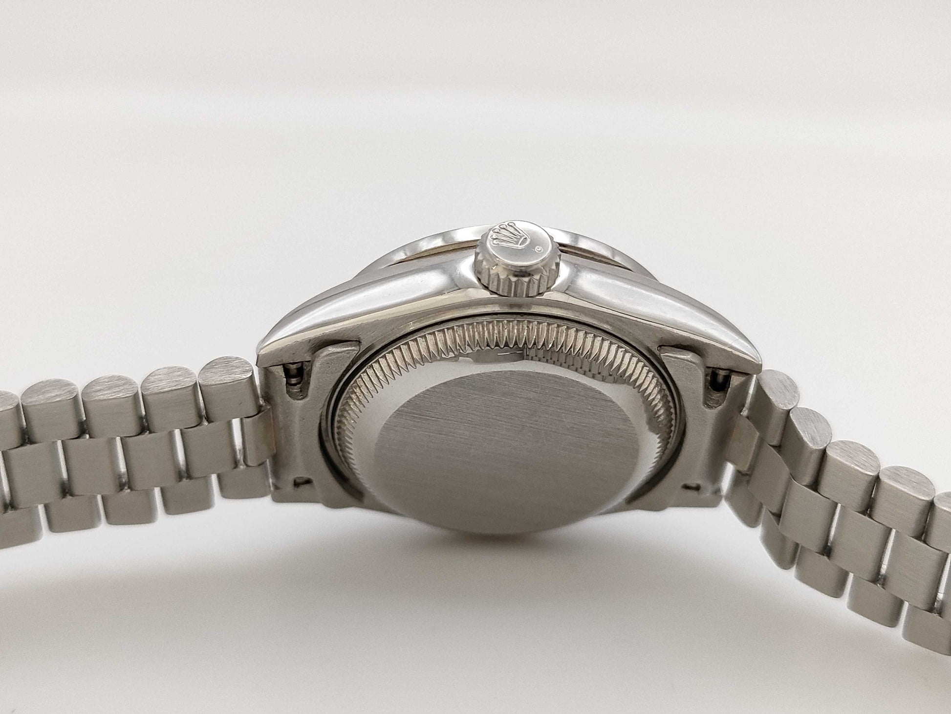 ROLEX 69156G W009073 Bluegrass K18 Women's Watch with Genuine Dial Guarantee