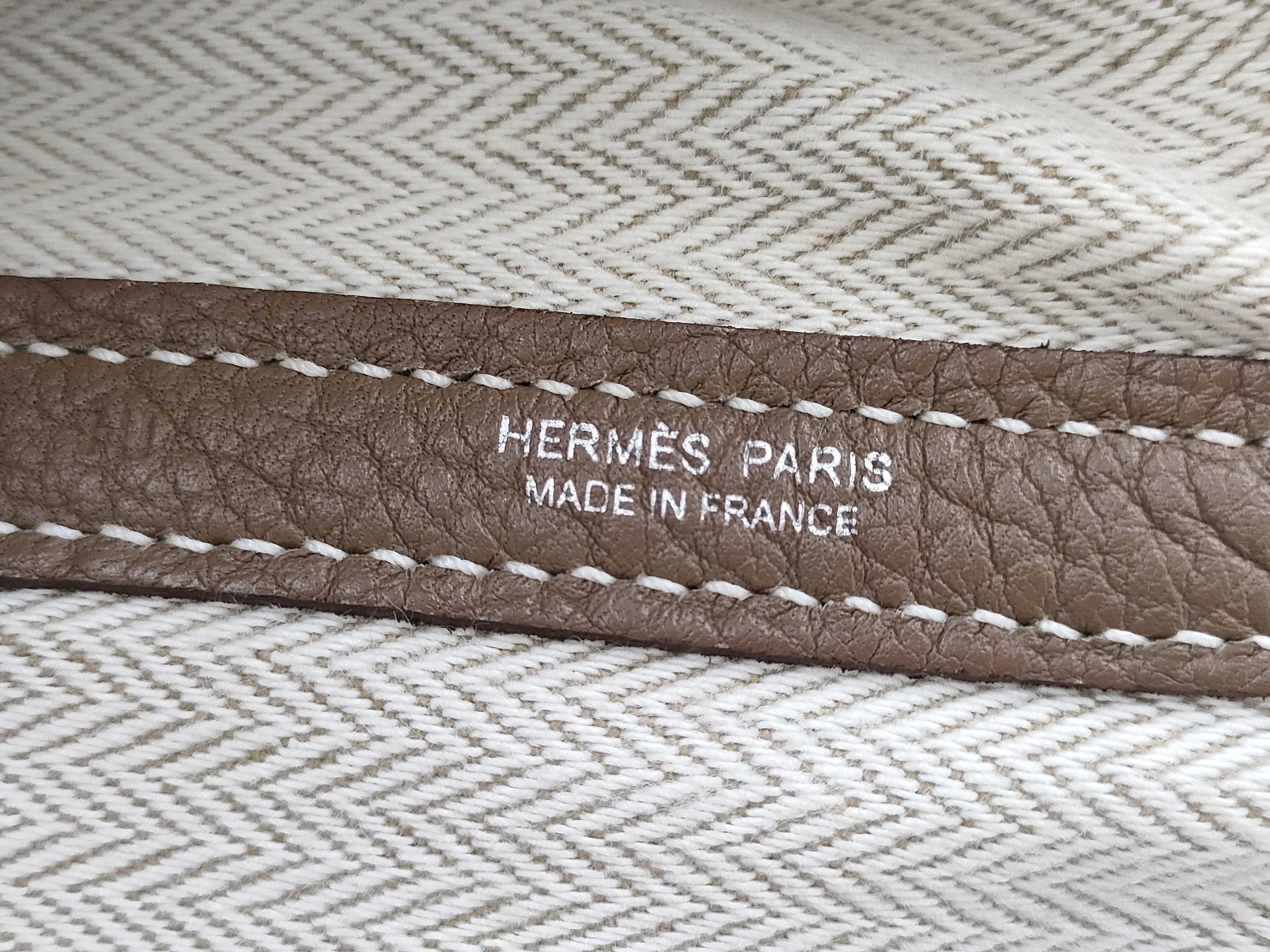 HERMES Garden Party PM Tote Bag