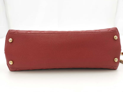 CHANEL Chanel Coco Handle Matelasse Shoulder Bag Handbag