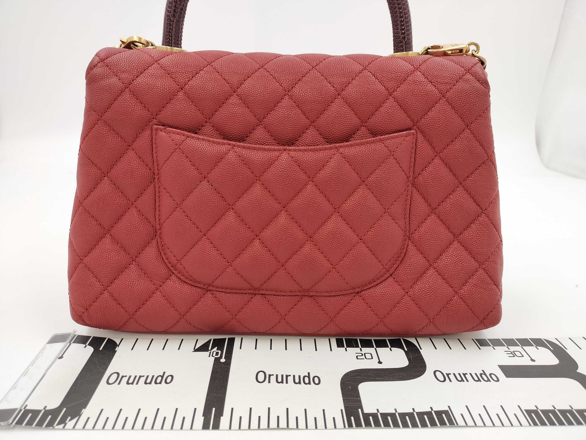 CHANEL Chanel Coco Handle Matelasse Shoulder Bag Handbag