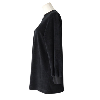 Dior Christian Dior 1990s Vintage CD Logo Embroidered Long Sweatshirt Black Women's Size M Top