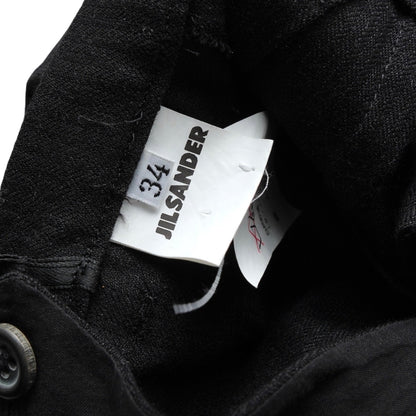 JILSANDER Women's Black Slacks, Size 34, Pants