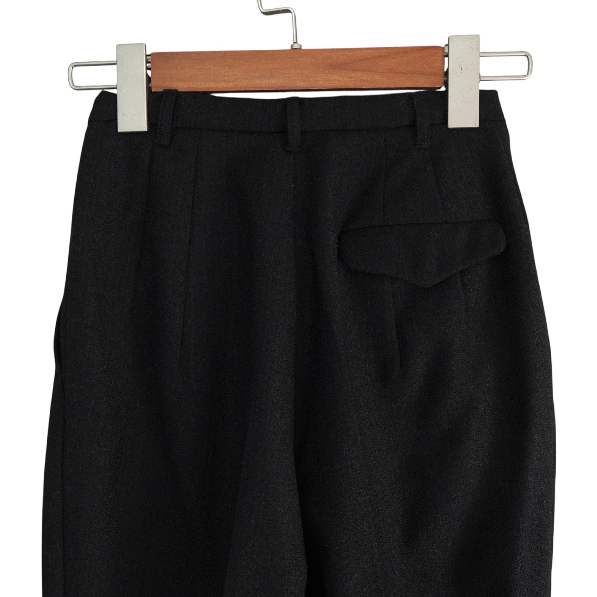 JILSANDER Women's Black Slacks, Size 34, Pants