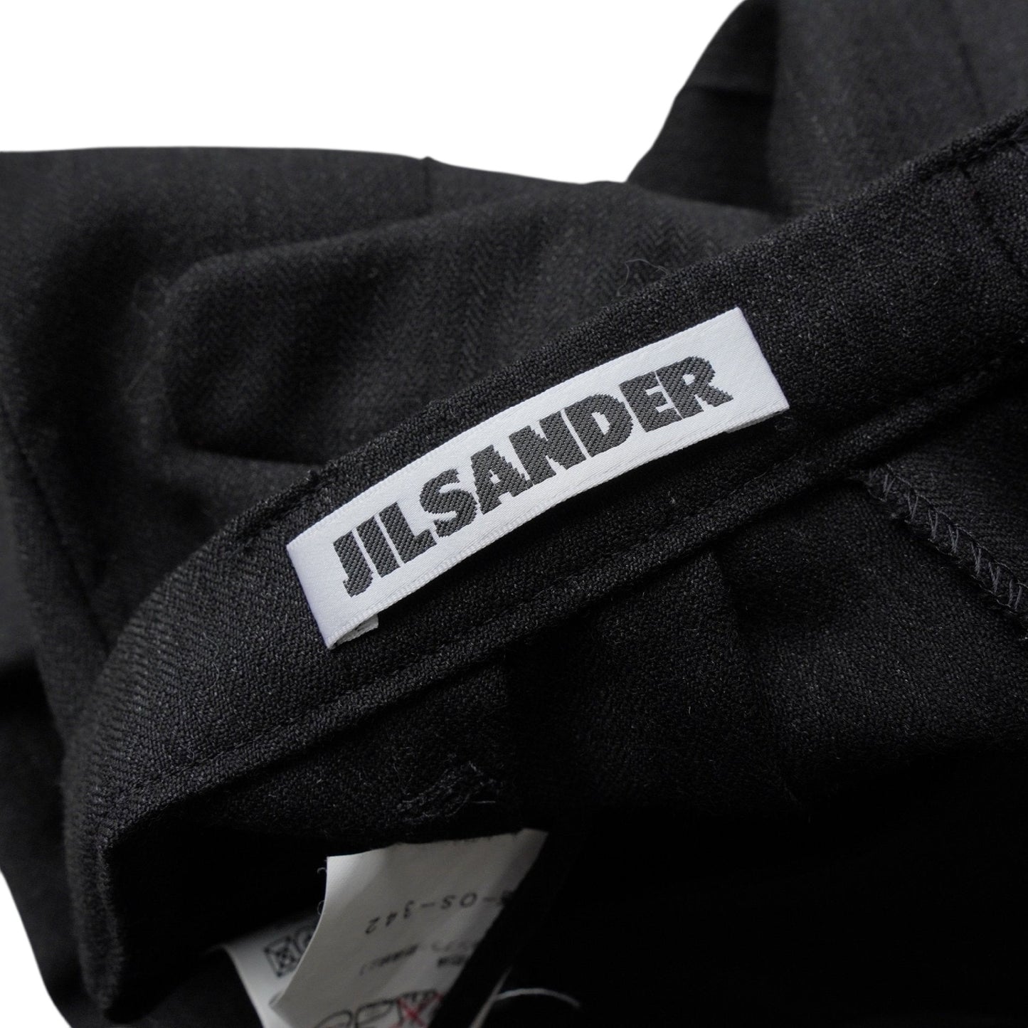 JILSANDER Women's Black Slacks, Size 34, Pants