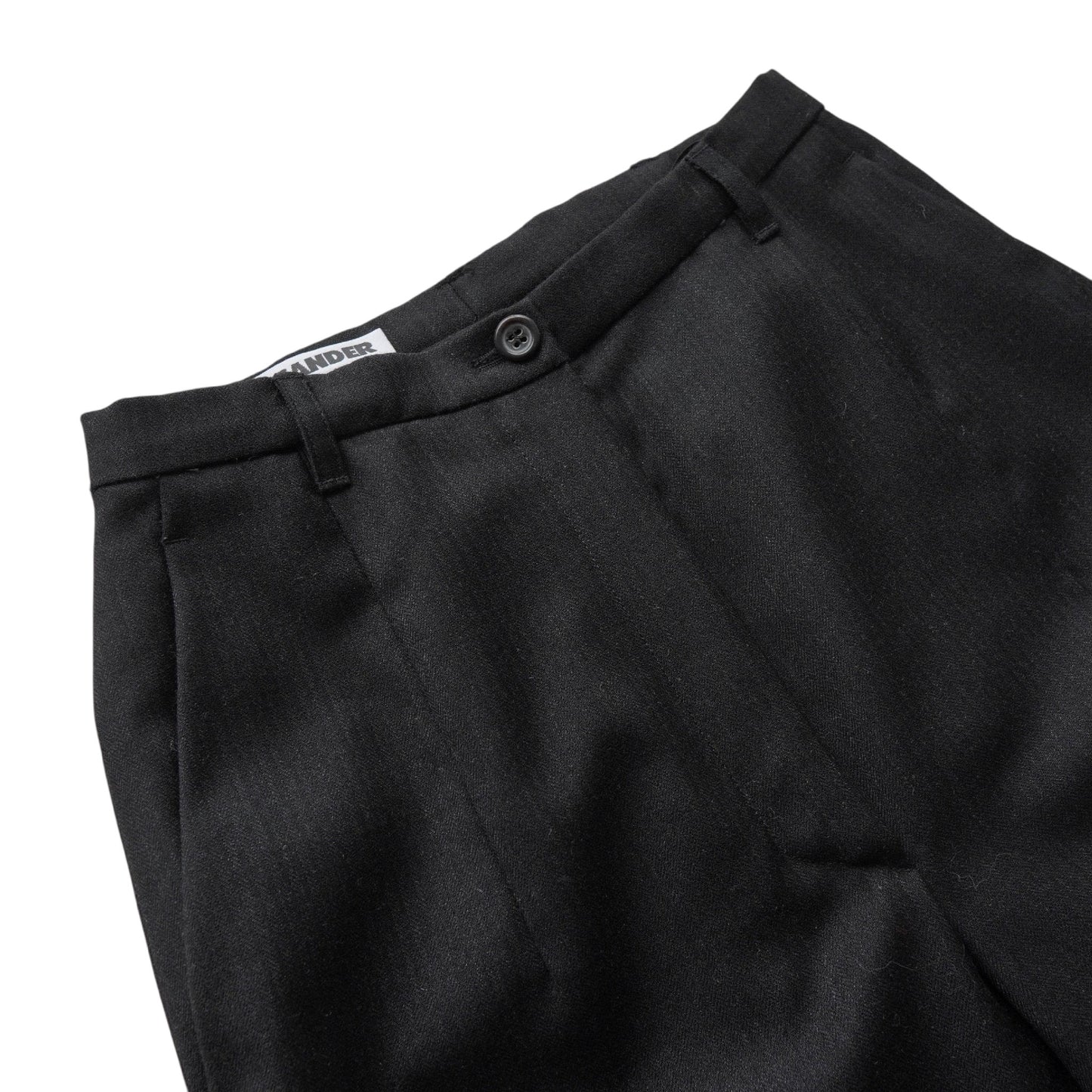 JILSANDER Women's Black Slacks, Size 34, Pants