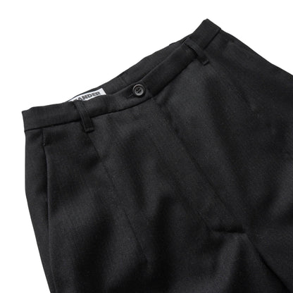 JILSANDER Women's Black Slacks, Size 34, Pants