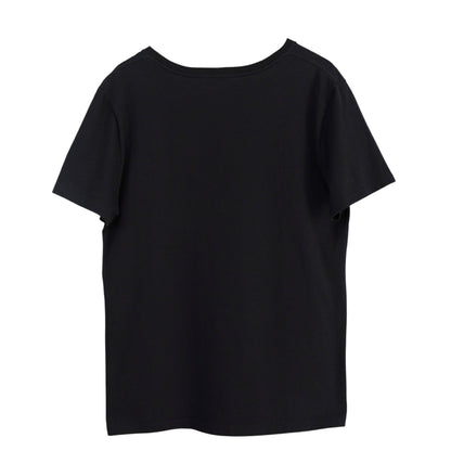CELINE Classic Logo T-Shirt, Black, Size L