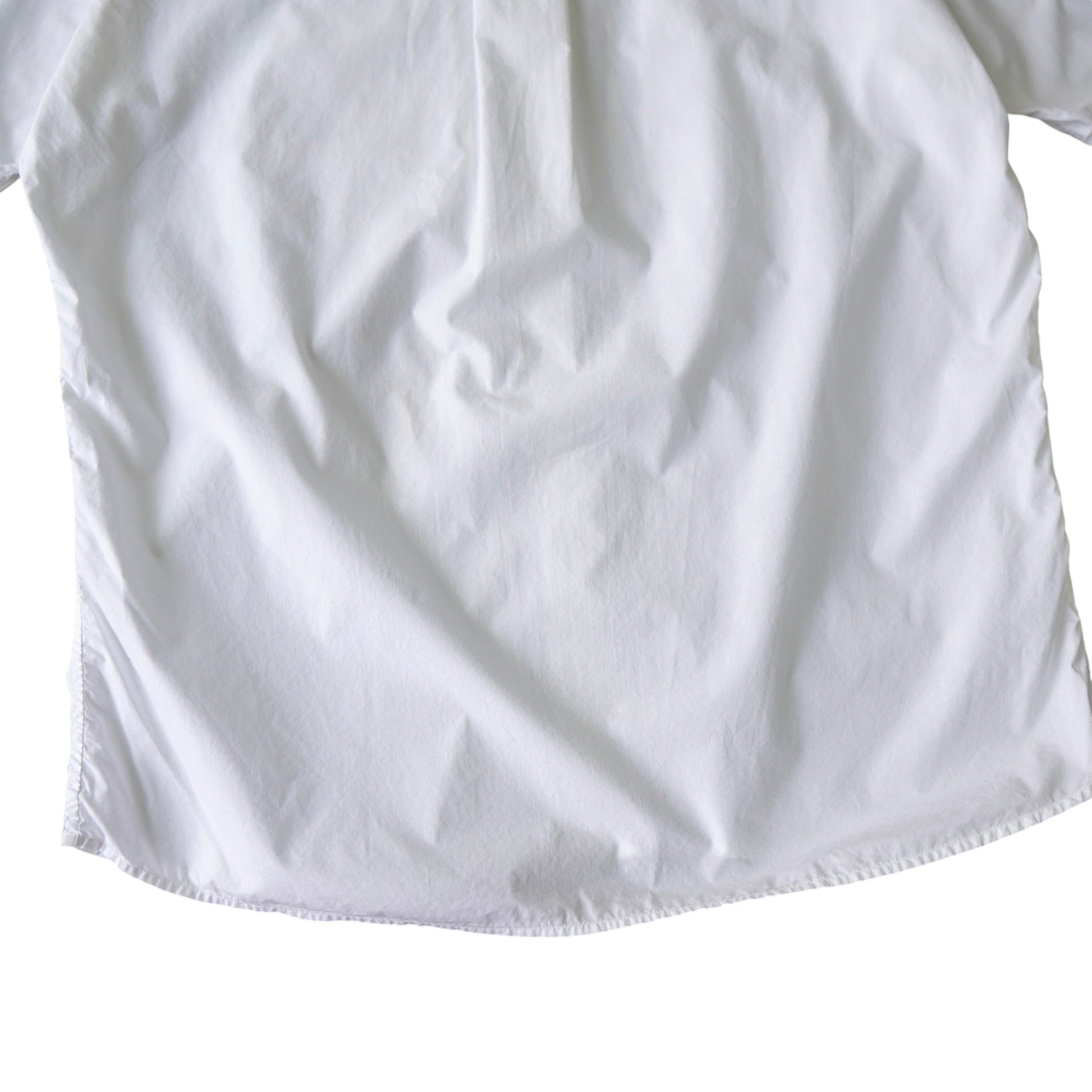 GIVENCHY Short Sleeve Shirt with Marine Logo, White, 1980s-1990s