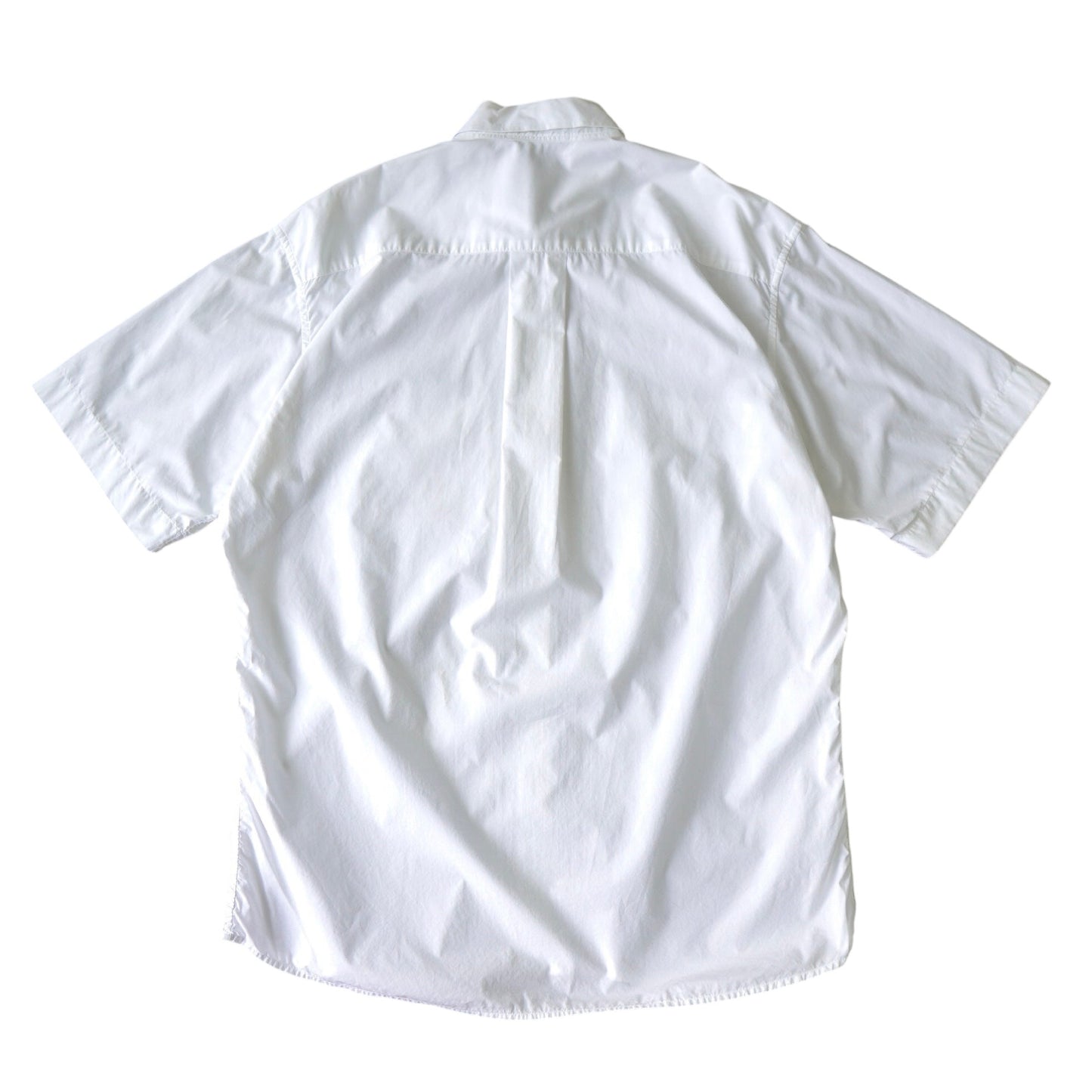GIVENCHY Short Sleeve Shirt with Marine Logo, White, 1980s-1990s