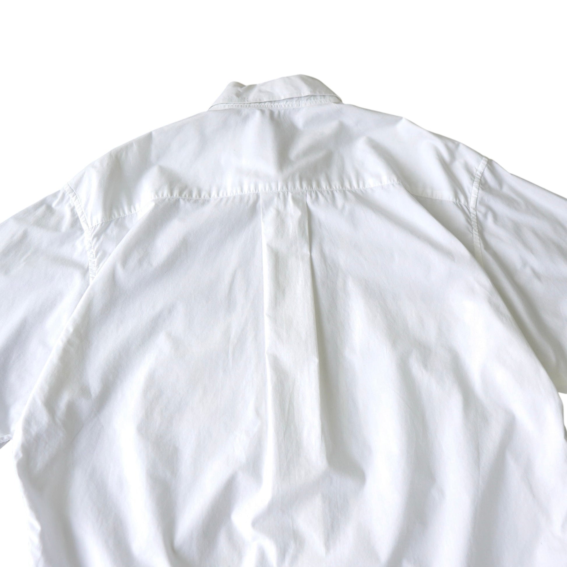GIVENCHY Short Sleeve Shirt with Marine Logo, White, 1980s-1990s
