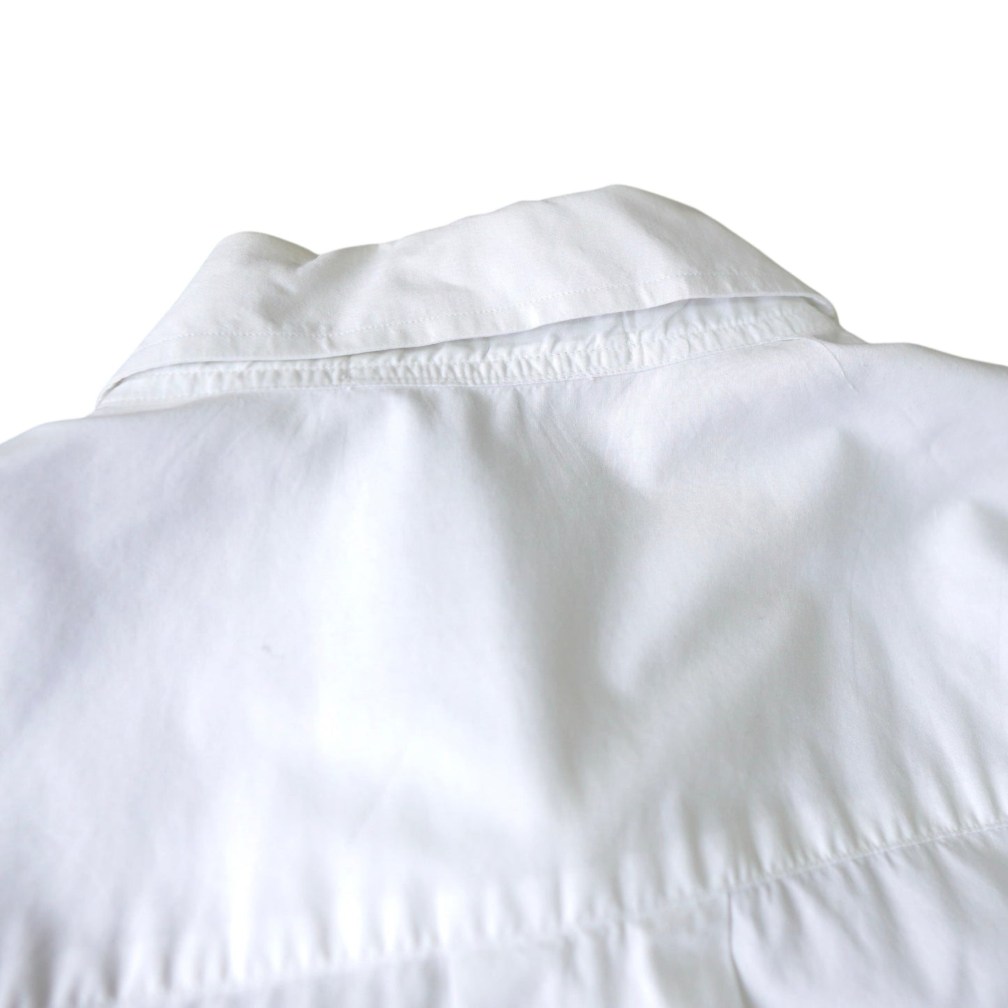 GIVENCHY Short Sleeve Shirt with Marine Logo, White, 1980s-1990s