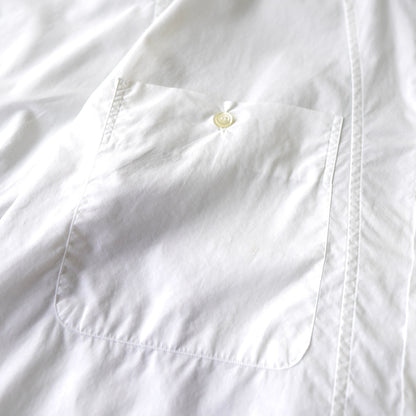 GIVENCHY Short Sleeve Shirt with Marine Logo, White, 1980s-1990s