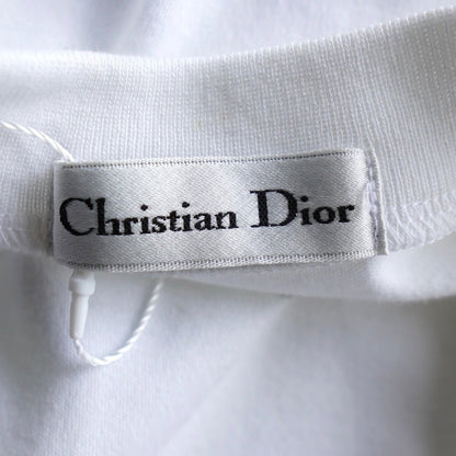 Dior Christian Dior Short Sleeve T-Shirt Flower Logo White 1990s T-Shirt