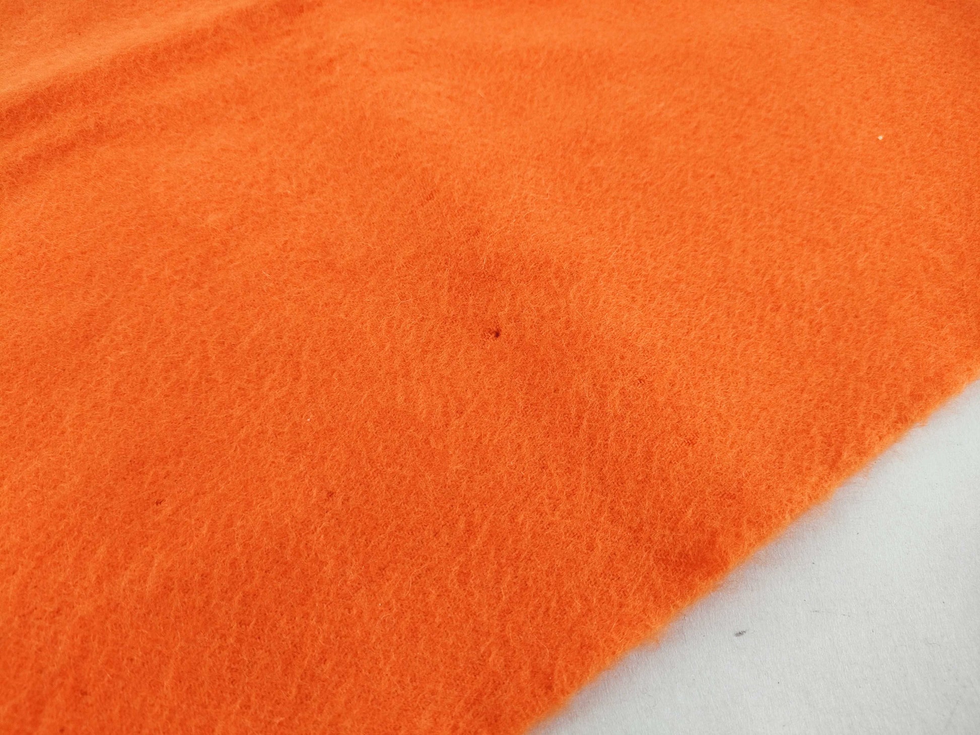 HERMES Cashmere Scarf Orange Other Accessories