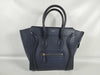CELINE QT-Cline Blue Celine Mini Luggage Tote Handbag Handbag