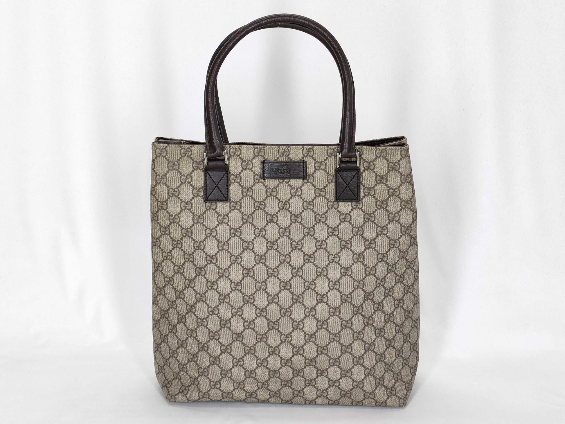 GUCCI 131220 GG Supreme Gucci Tote Bag