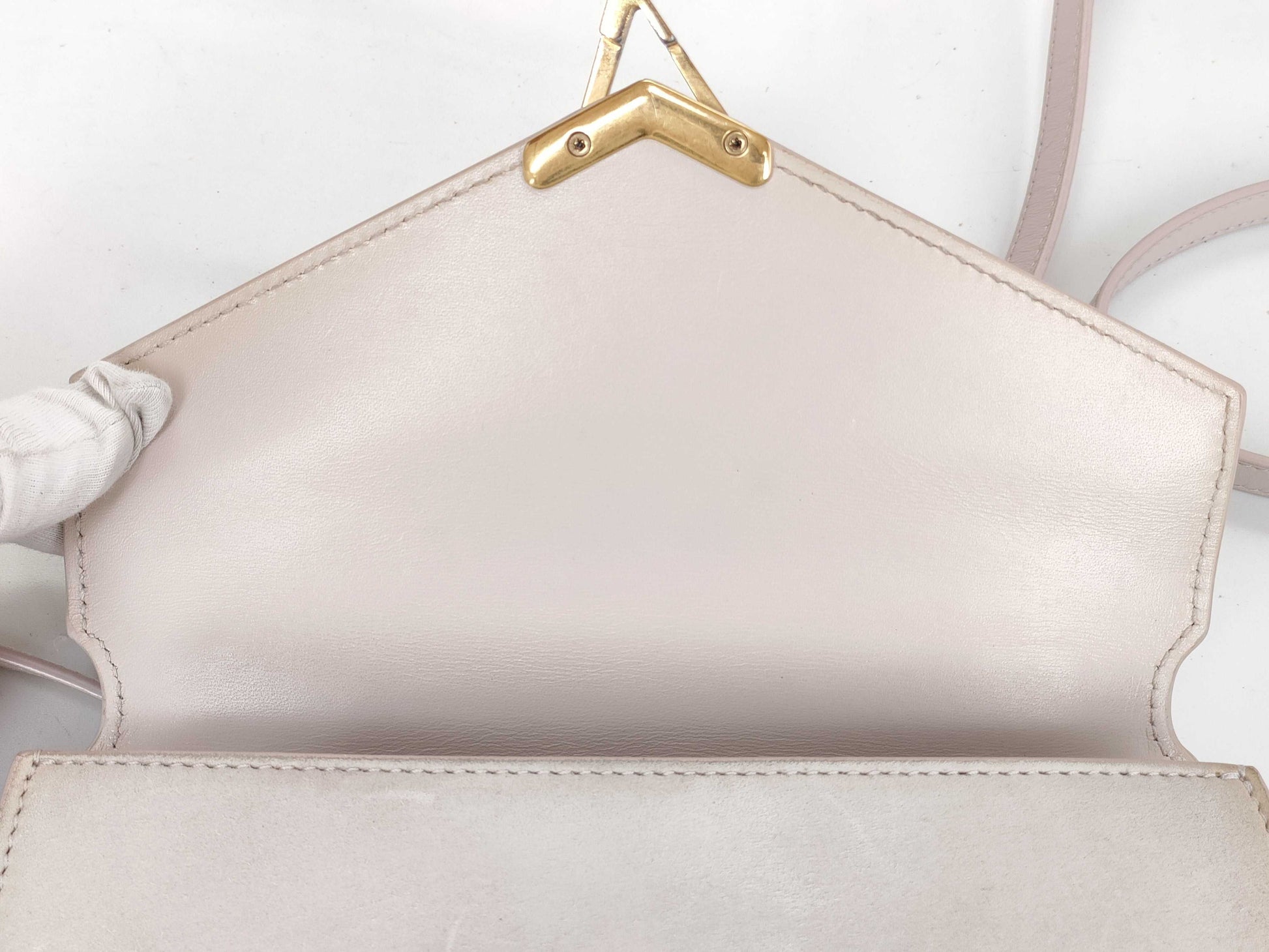 SAINT LAURENT YSL Cassandra Shoulder Bag Handbag