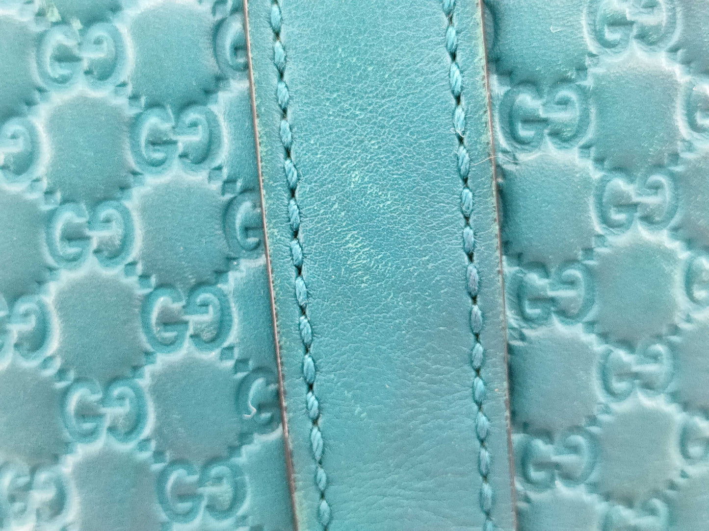 GUCCI Guccissima 449663 Hand Blue Handbag