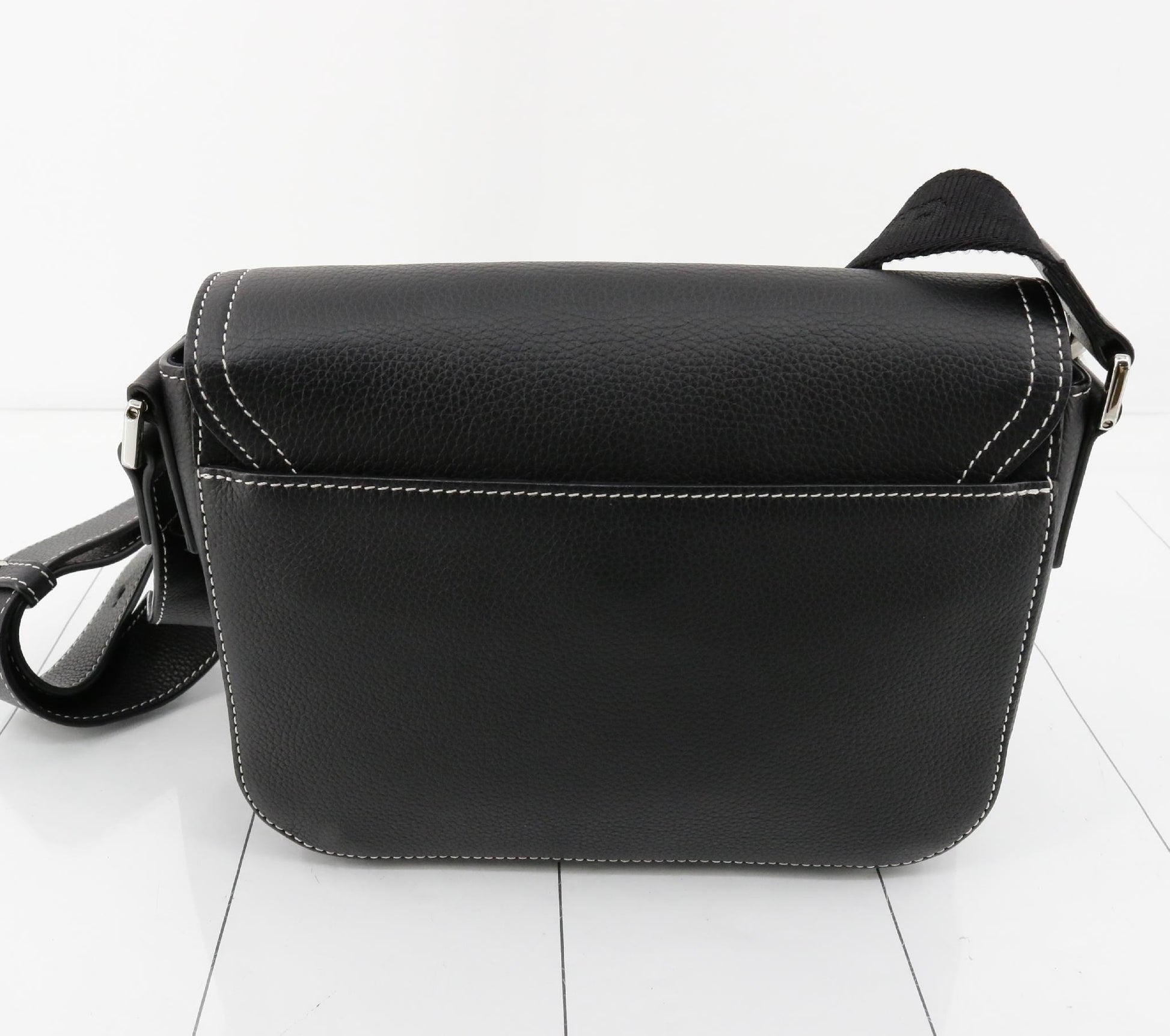 Dior Saddle Leather Black Shoulder Bag